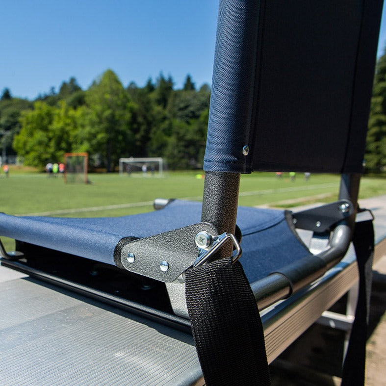 Lightweight Extra-Wide Stadium Seat for Bleachers