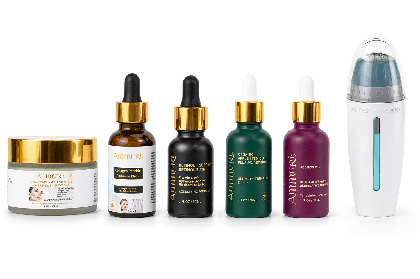 Ammuri Over 50s Intensive Repair Skincare Package – Ultimate Anti-Ageing