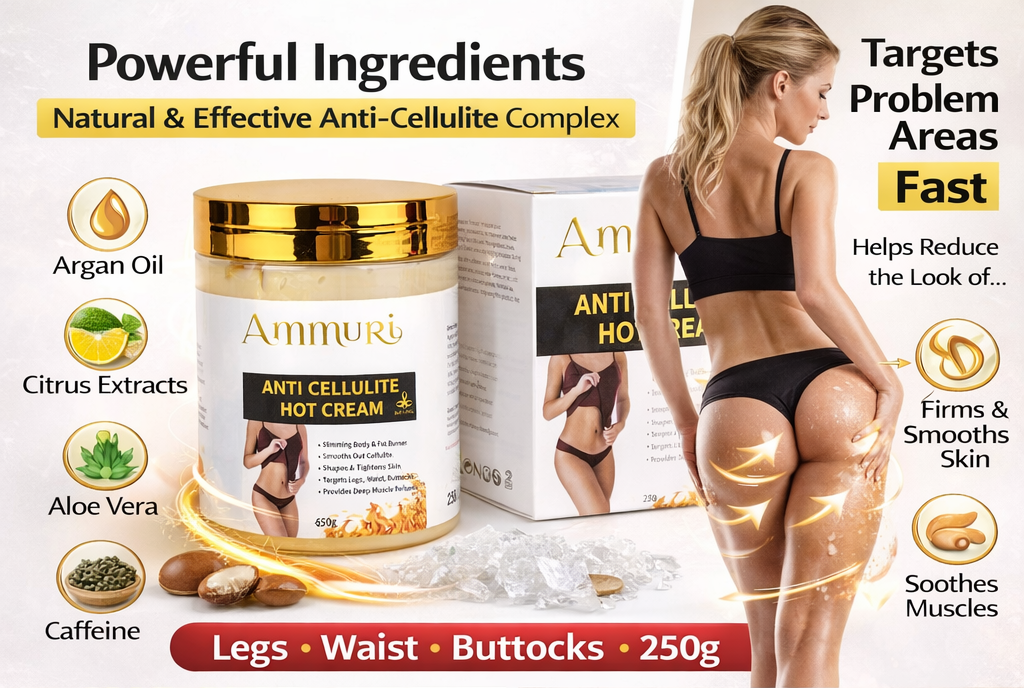 Ammuri Natural Firming Hot Cream - Anti-Cellulite