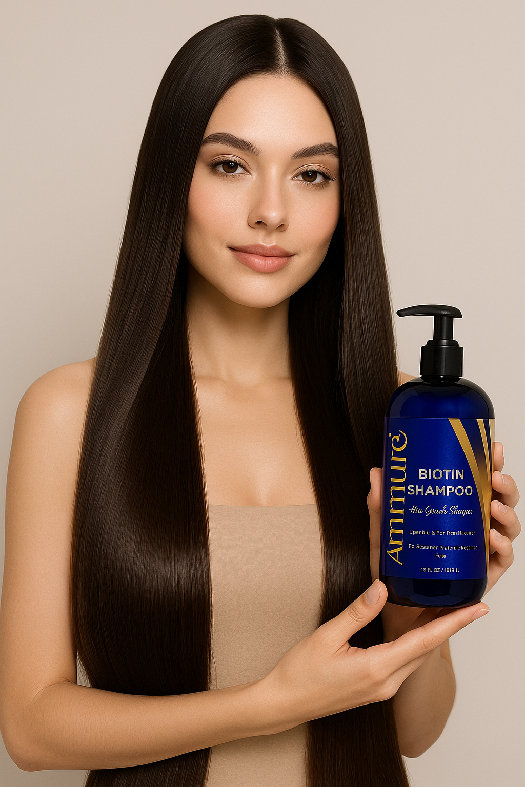 Ammuri Biotin Shampoo – DHT Blocker for Thicker Hair | Set of 2 x 473ml