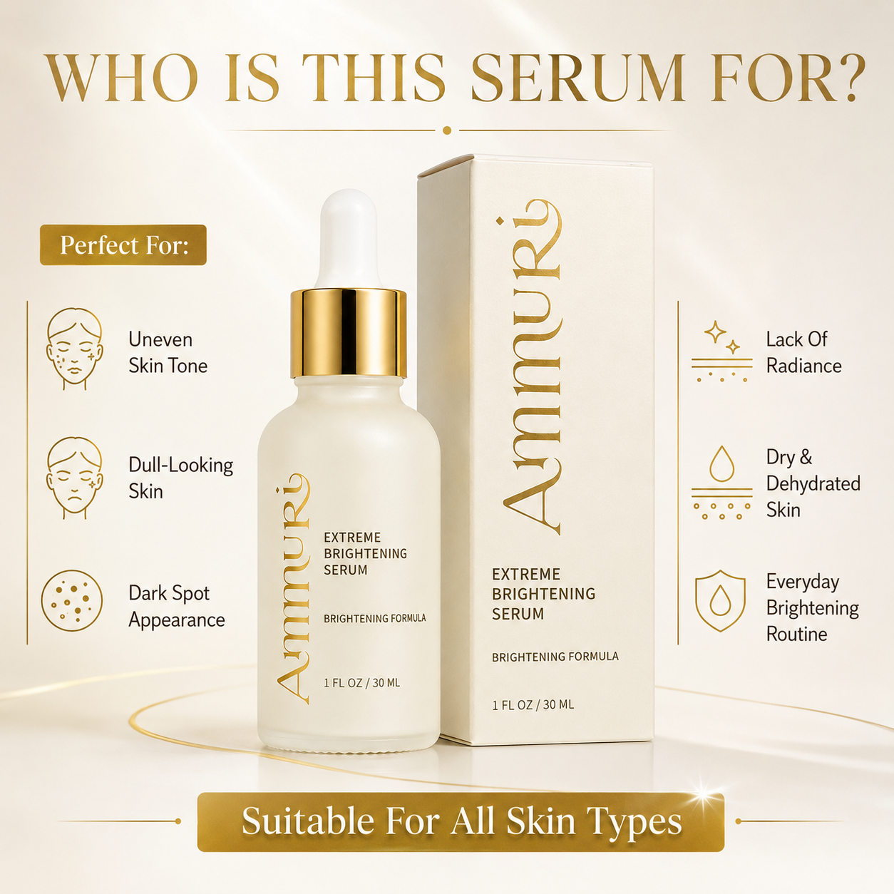 Ammuri Extreme Brightening Serum 30ml | Dark Spot & Radiance Serum