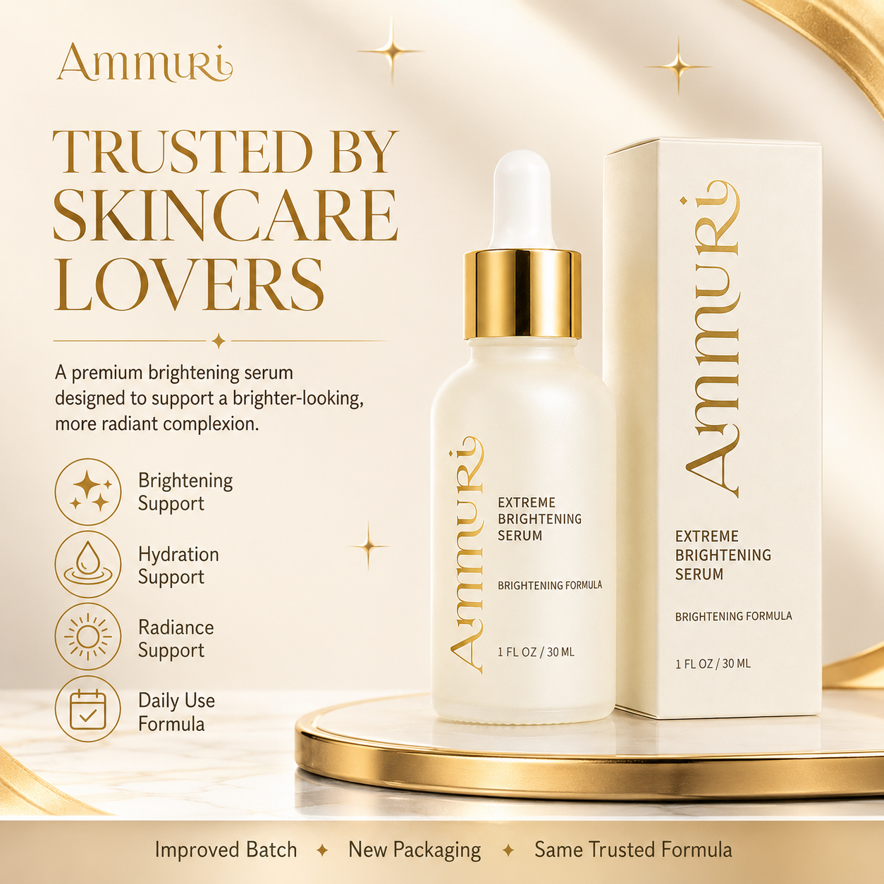 Ammuri Extreme Brightening Serum 30ml | Dark Spot & Radiance Serum