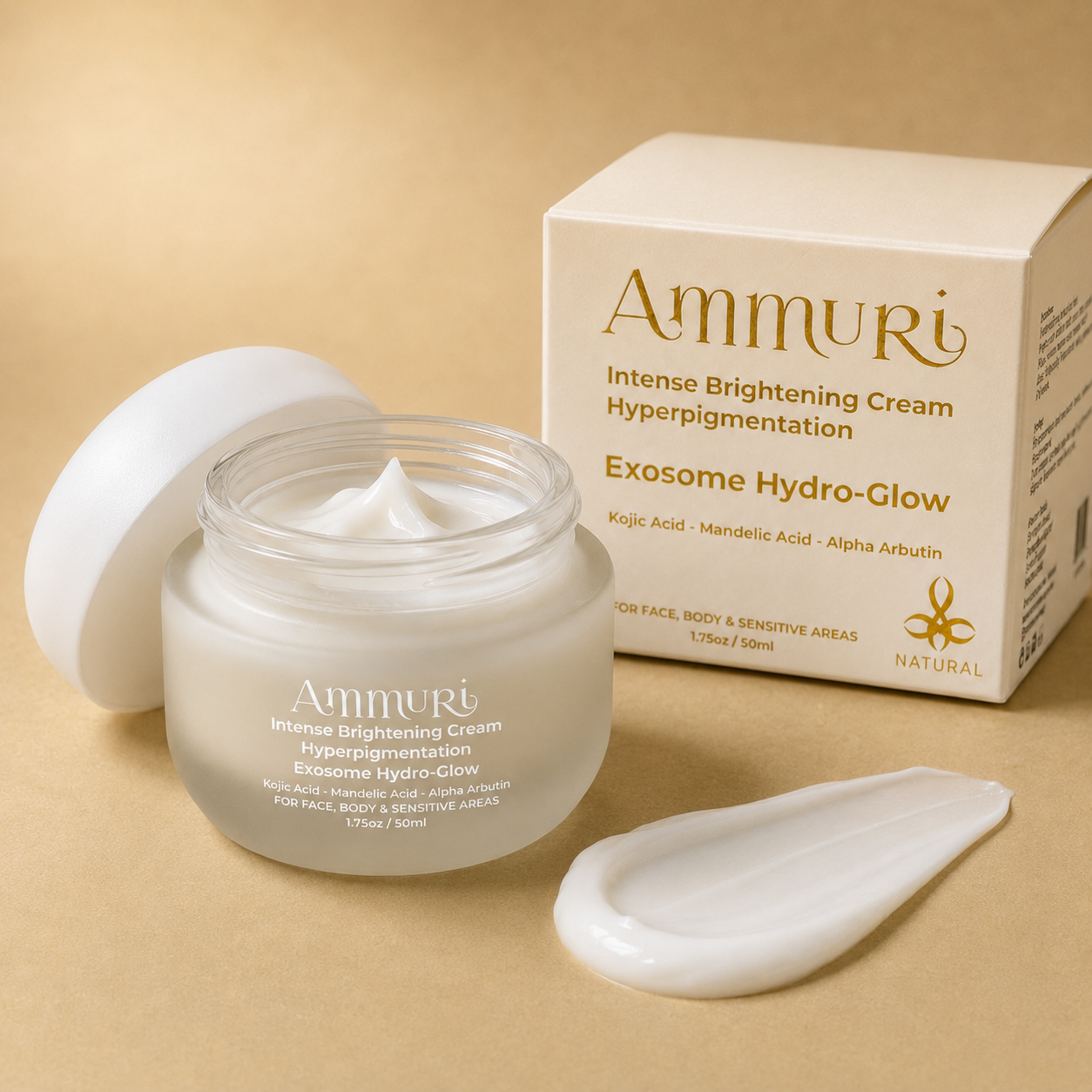 Ammuri Intense Brightening Exosome Hydro-Glow Cream - Dark Spot Corrector