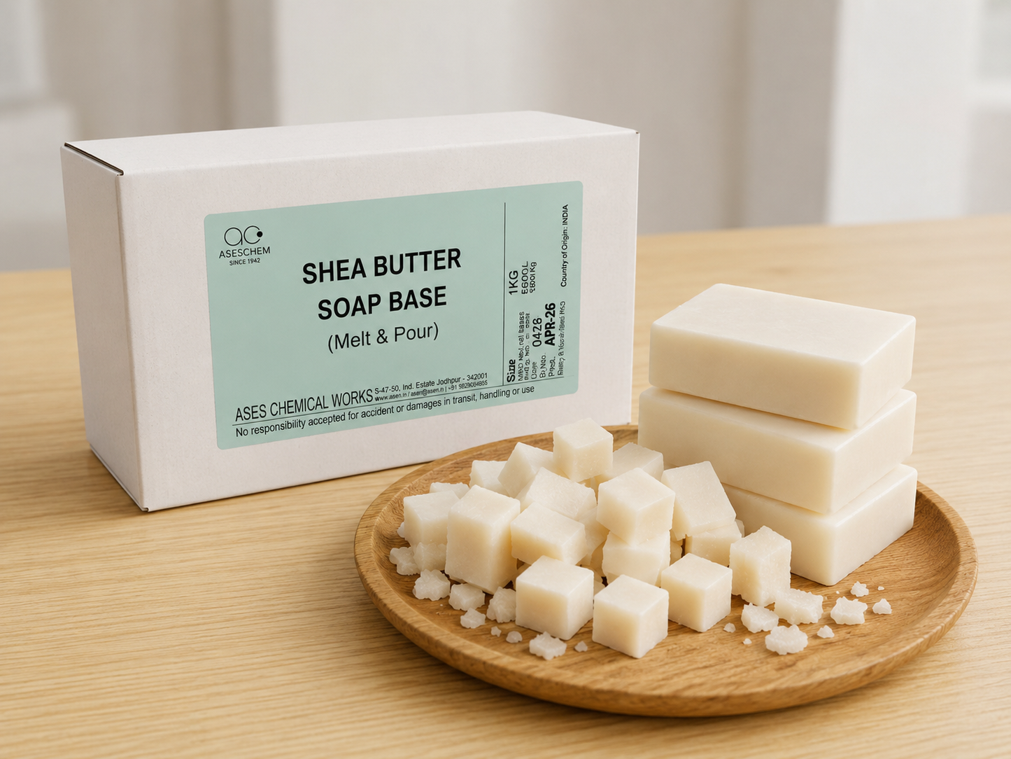 Soap Base Shea Butter (Melt and Pour) — Sulphate Free & Paraben Free
