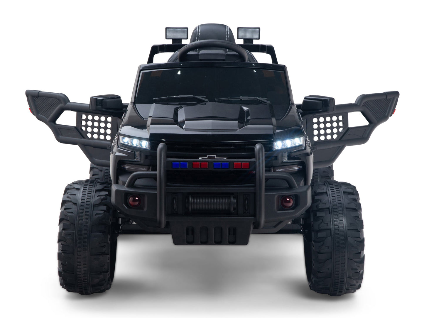 Magic Cars Chevy Silverado Monster Pickup Truck Ride On Toy Truck For Children Wireless Parental Control