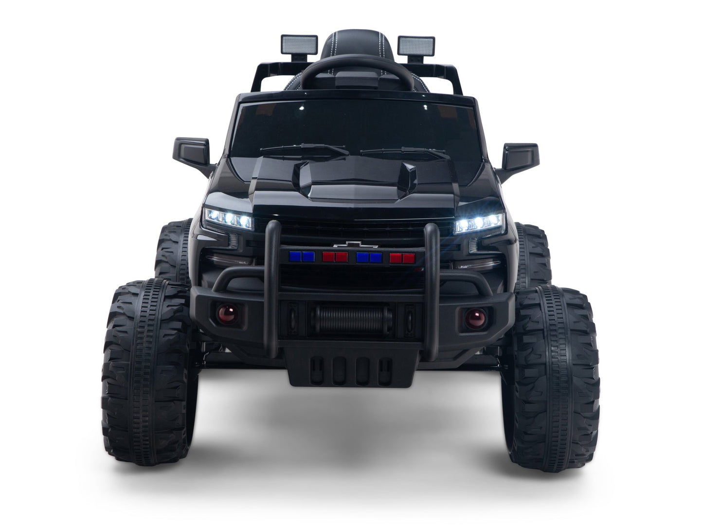 Magic Cars Chevy Silverado Monster Pickup Truck Ride On Toy Truck For Children Wireless Parental Control