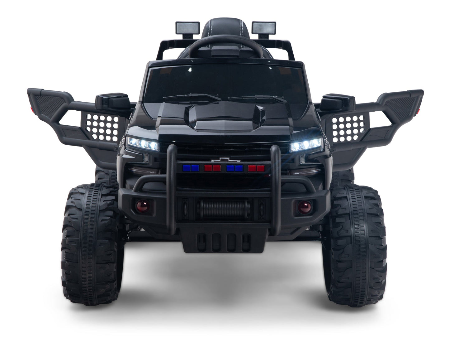 Magic Cars Chevy Silverado Monster Pickup Truck Ride On Toy Truck For Children Wireless Parental Control