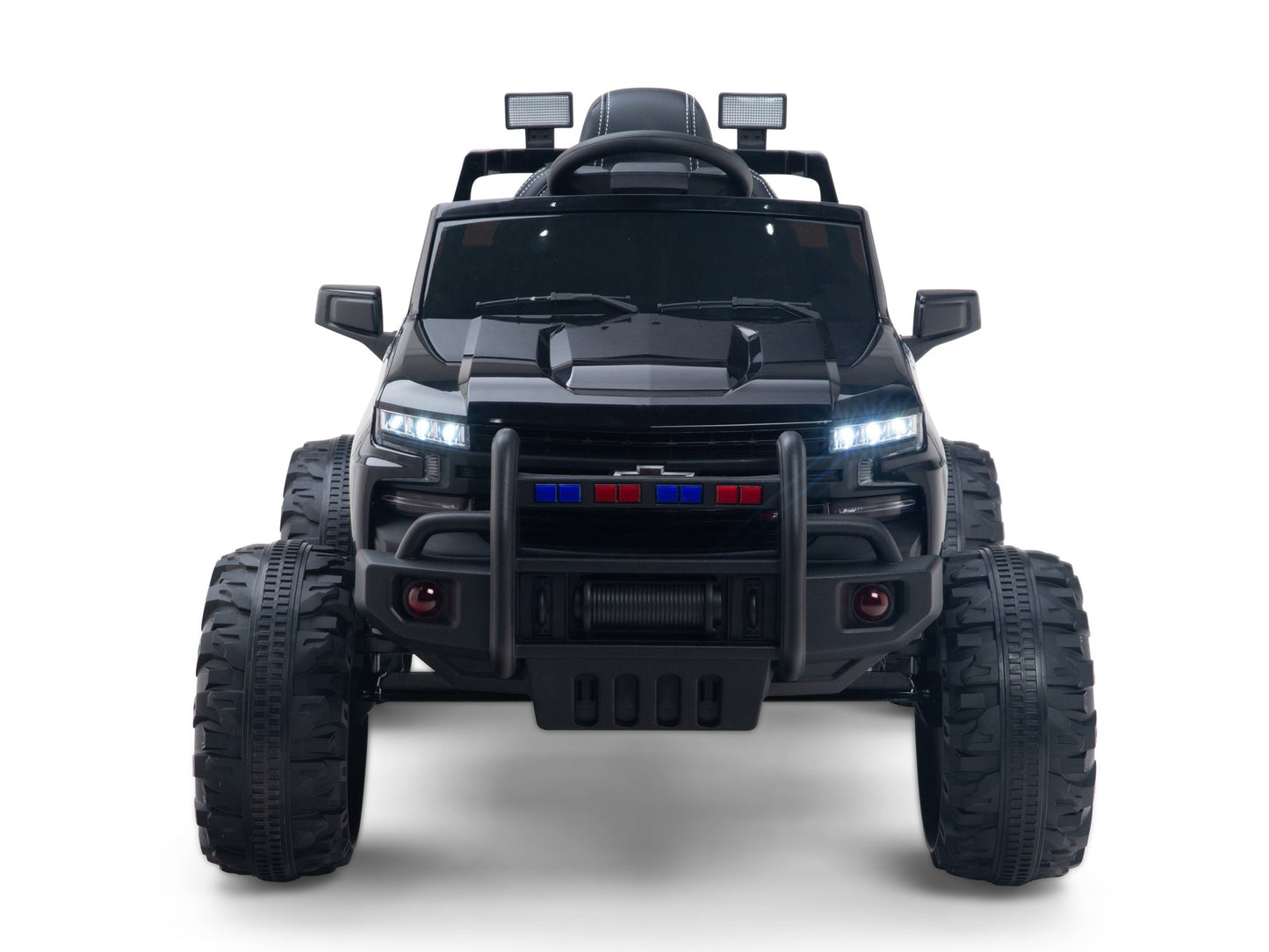 Magic Cars Chevy Silverado Monster Pickup Truck Ride On Toy Truck For Children Wireless Parental Control