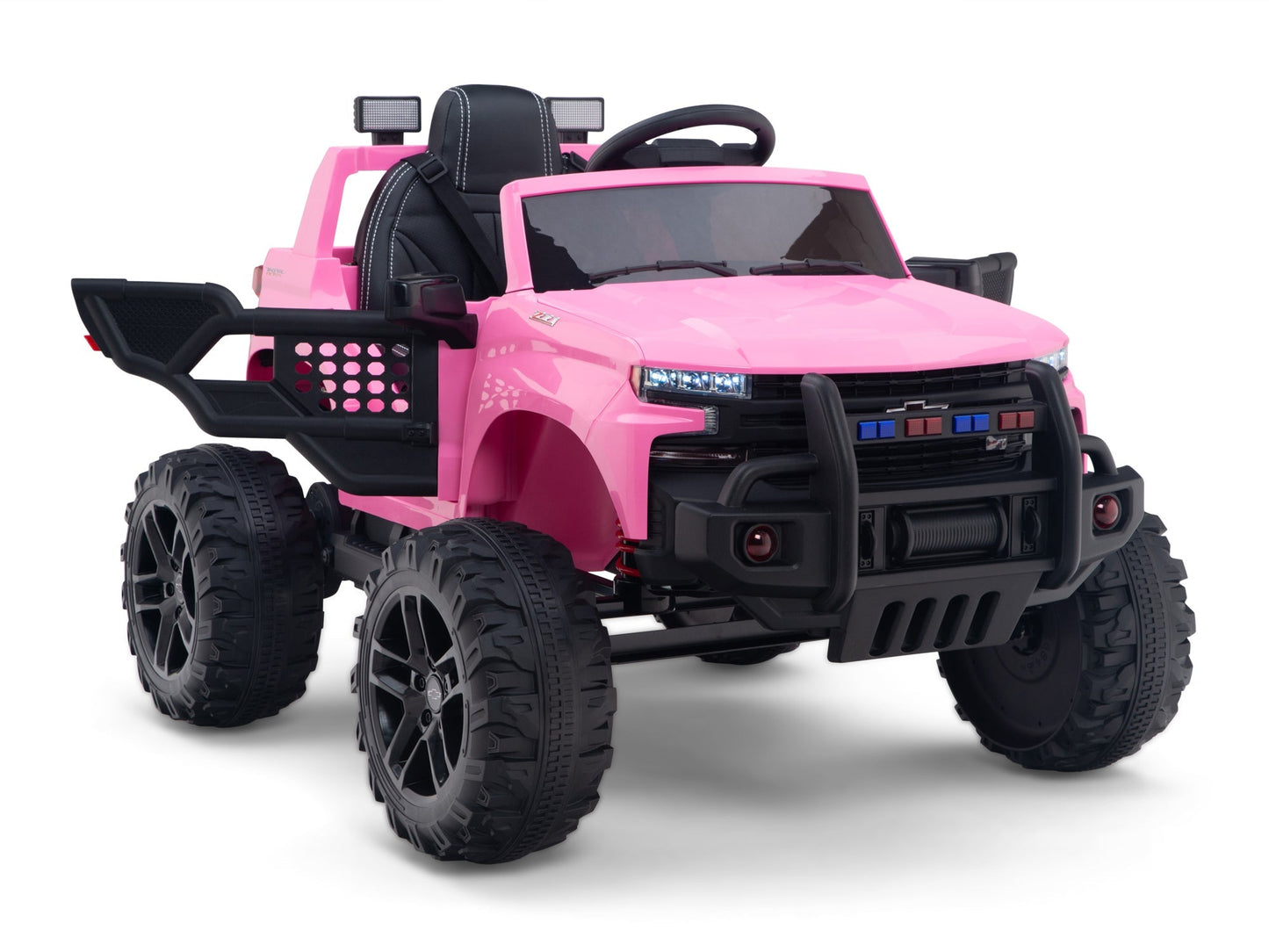 Magic Cars Chevy Silverado Monster Pickup Truck Ride On Toy Truck For Children Wireless Parental Control