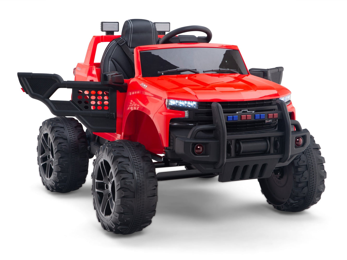 Magic Cars Chevy Silverado Monster Pickup Truck Ride On Toy Truck For Children Wireless Parental Control