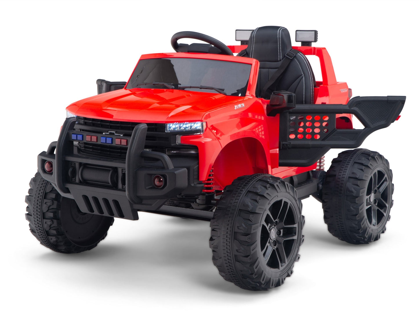 Magic Cars Chevy Silverado Monster Pickup Truck Ride On Toy Truck For Children Wireless Parental Control