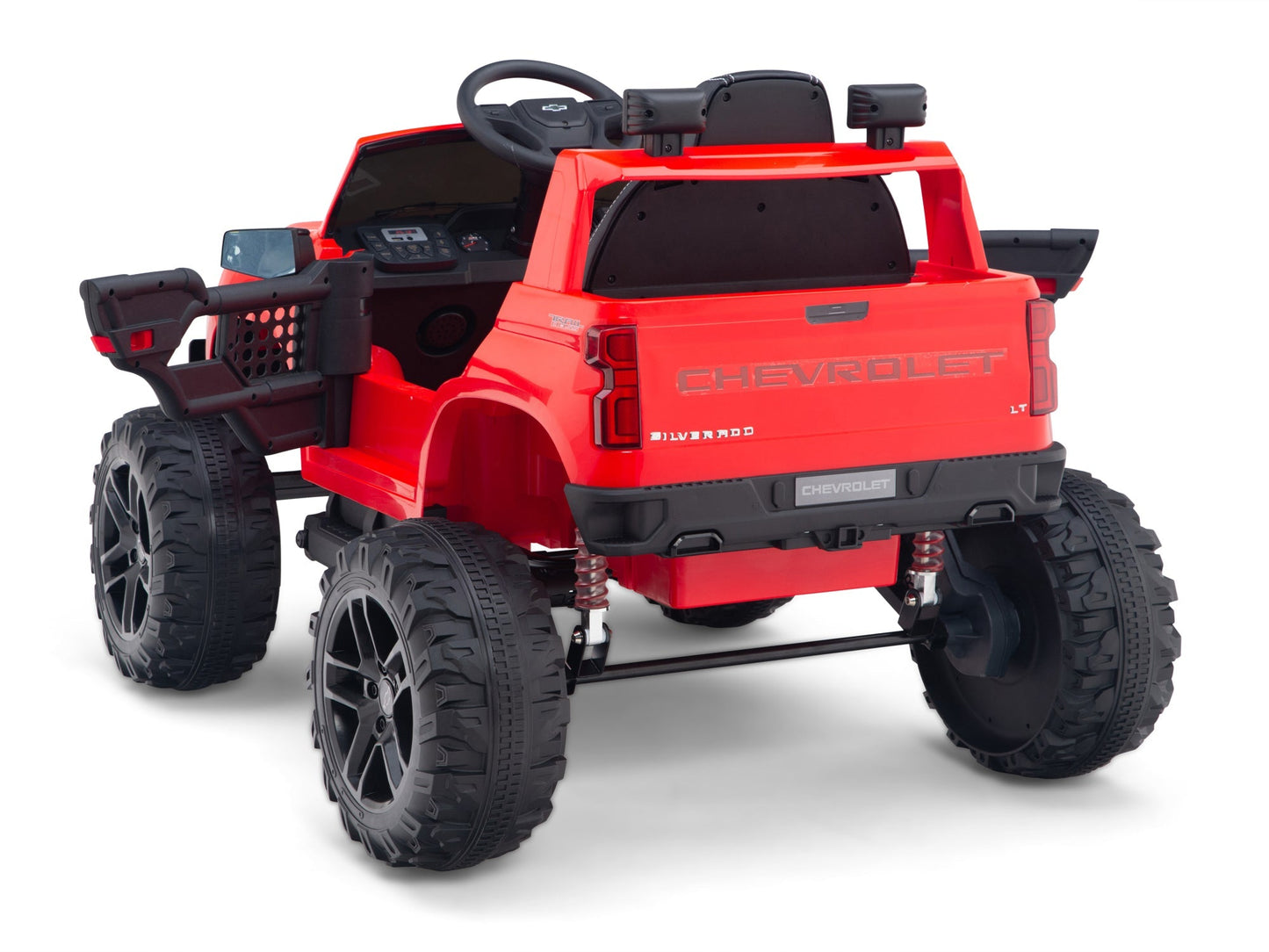 Magic Cars Chevy Silverado Monster Pickup Truck Ride On Toy Truck For Children Wireless Parental Control