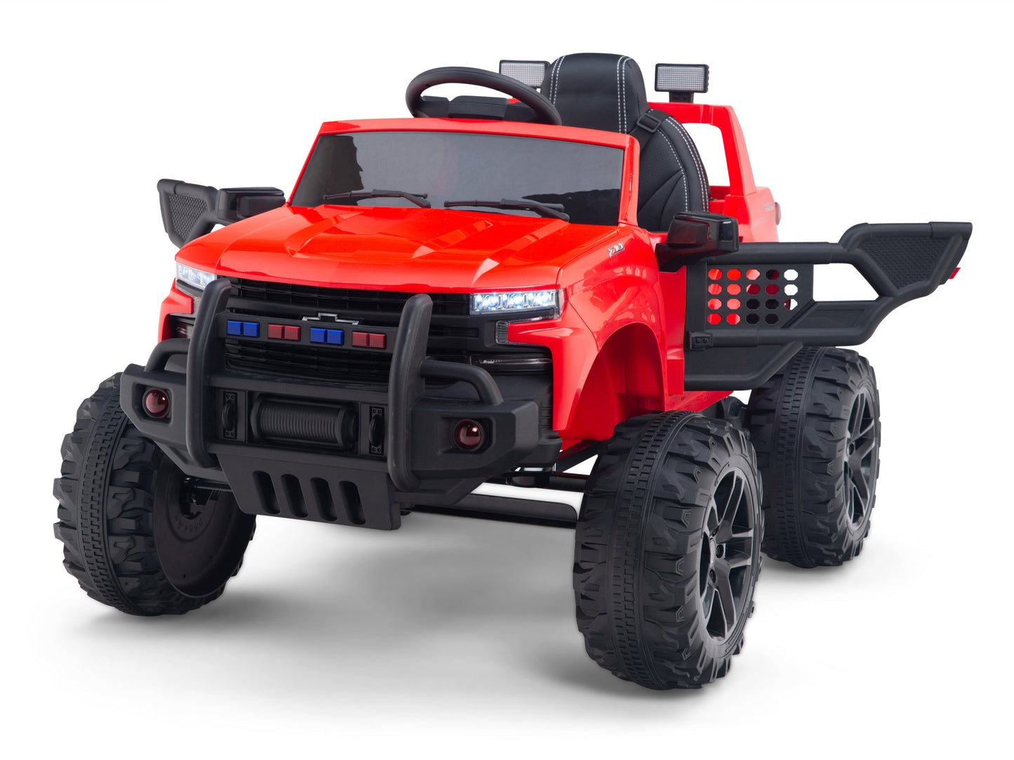 Magic Cars Chevy Silverado Monster Pickup Truck Ride On Toy Truck For Children Wireless Parental Control