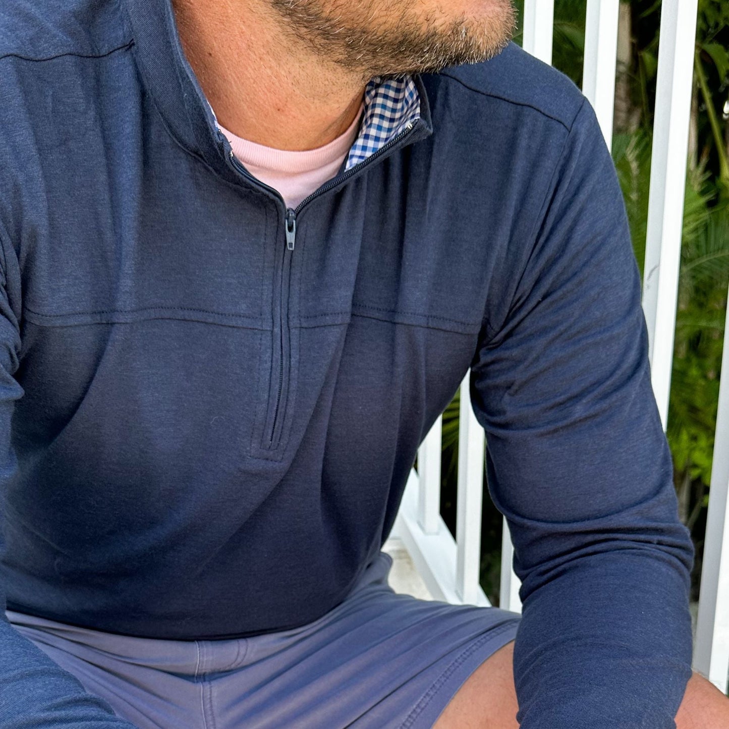 Nantucket Deckhand Q-Zip - Navy