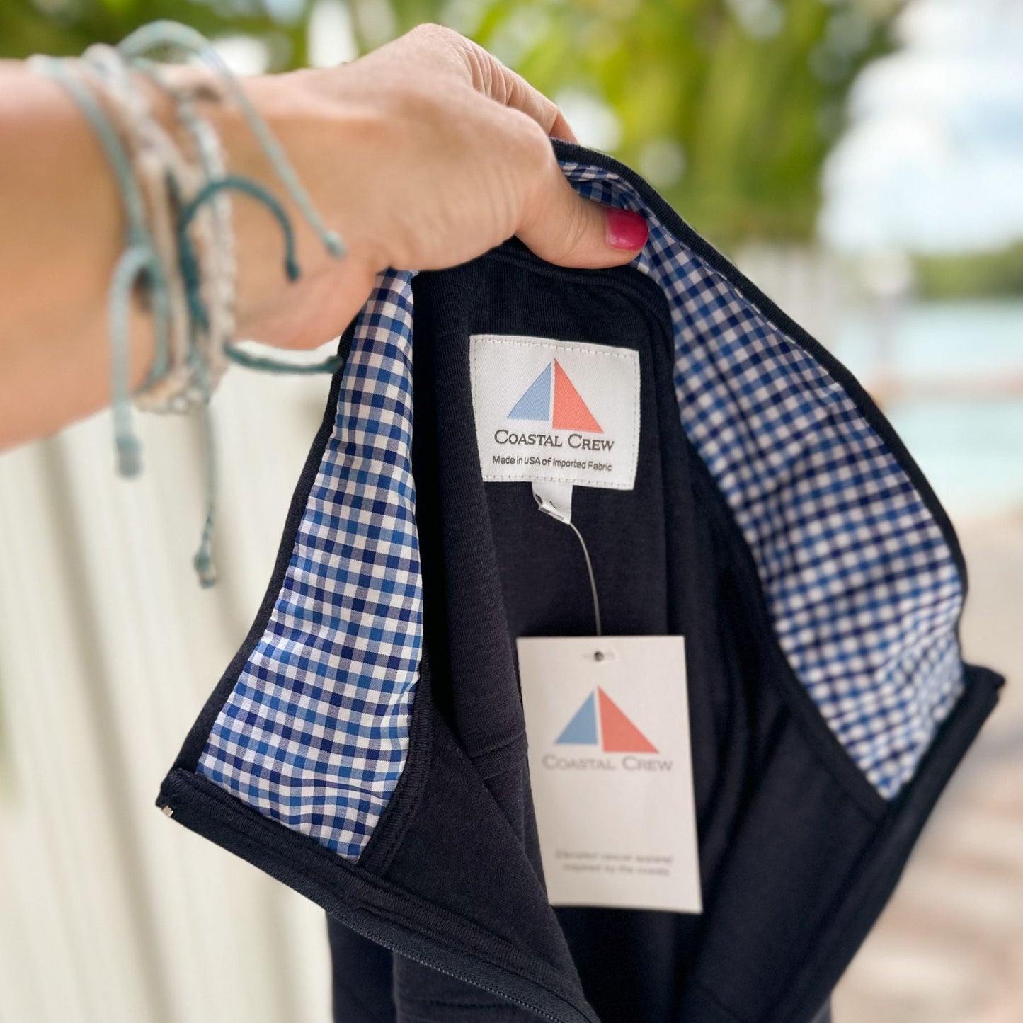 Nantucket Deckhand Q-Zip - Navy