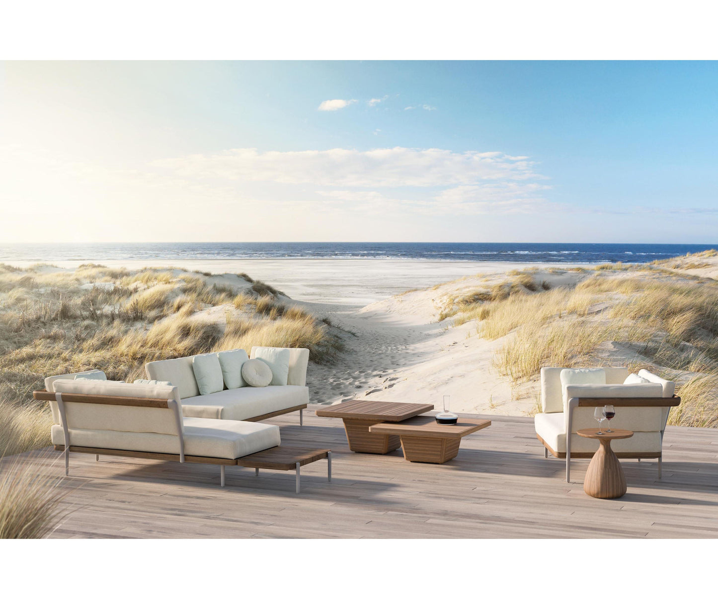 Cobi Square Low Coffee Table