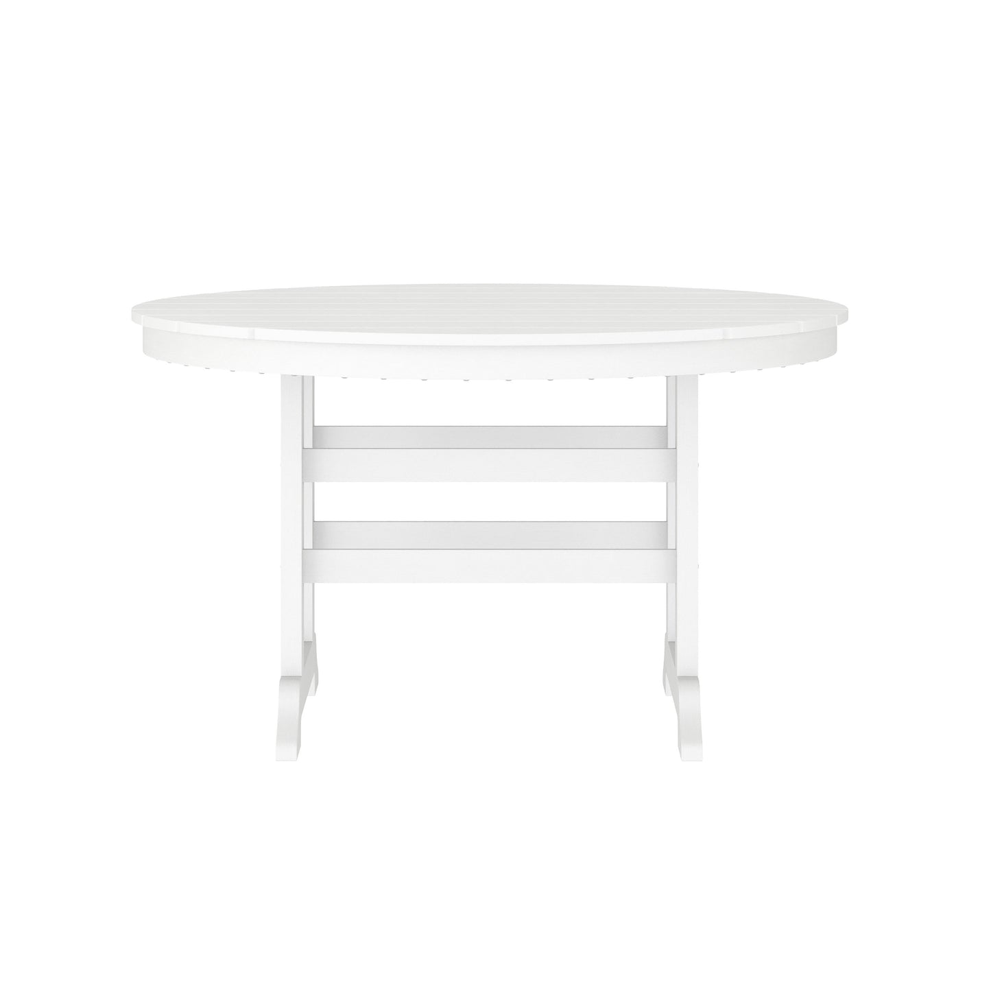 Colonel Commercial Grade Indoor/Outdoor Recycled HDPE Adirondack Dining Table