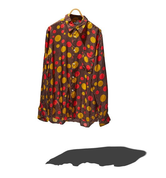 2001 S/S "Double face" Circle Pattern Shirt (M35)