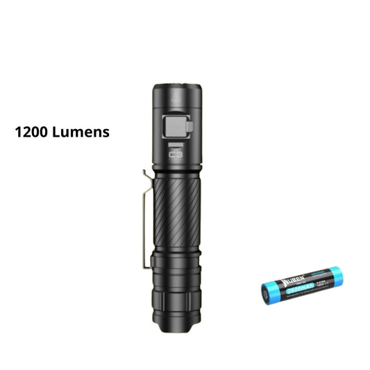 WUBEN C3 1200 Lumens Portable Rechargeable Waterproof EDC LED Flashlight