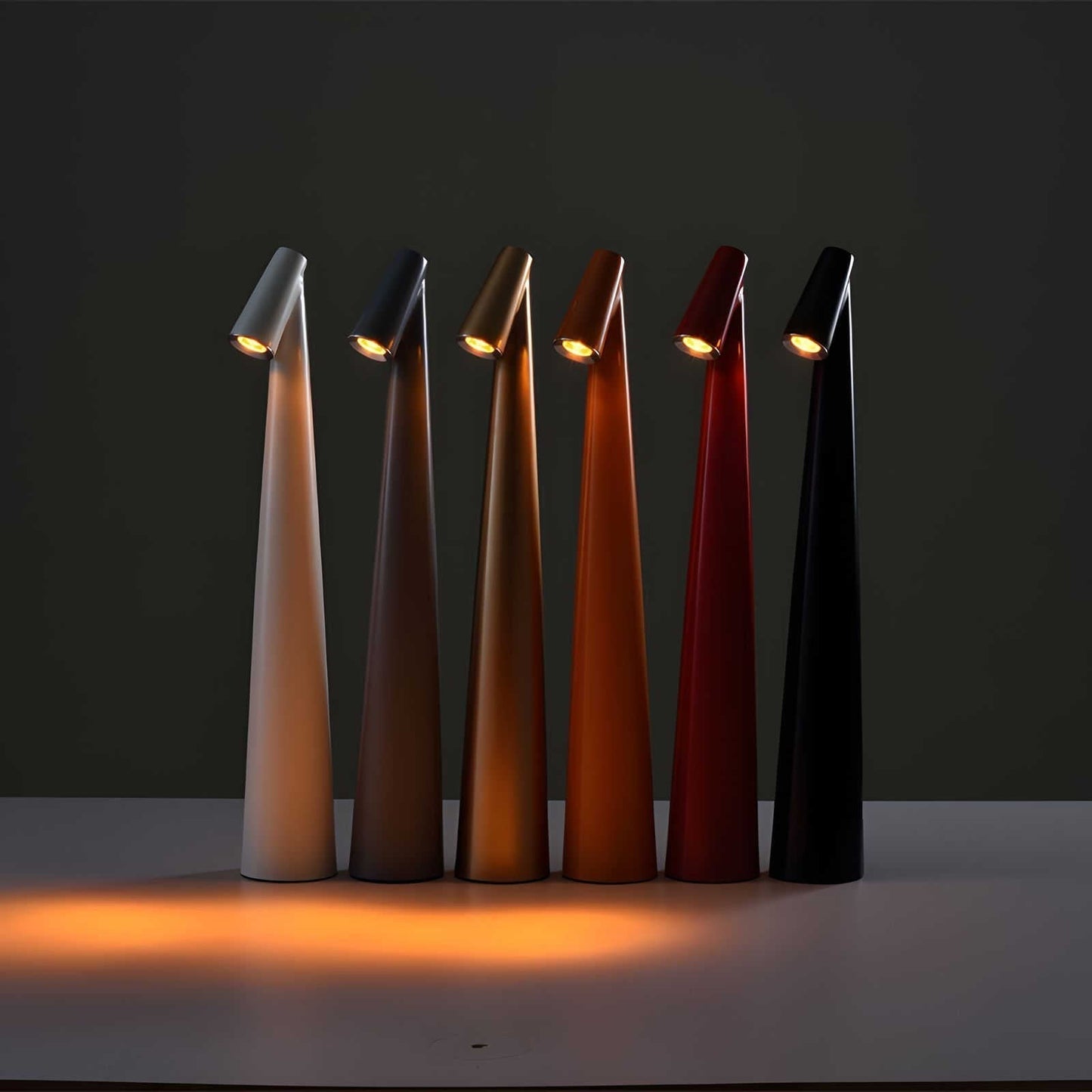 Cordless Rechargeable LED Table Lamp With Touch Dimming