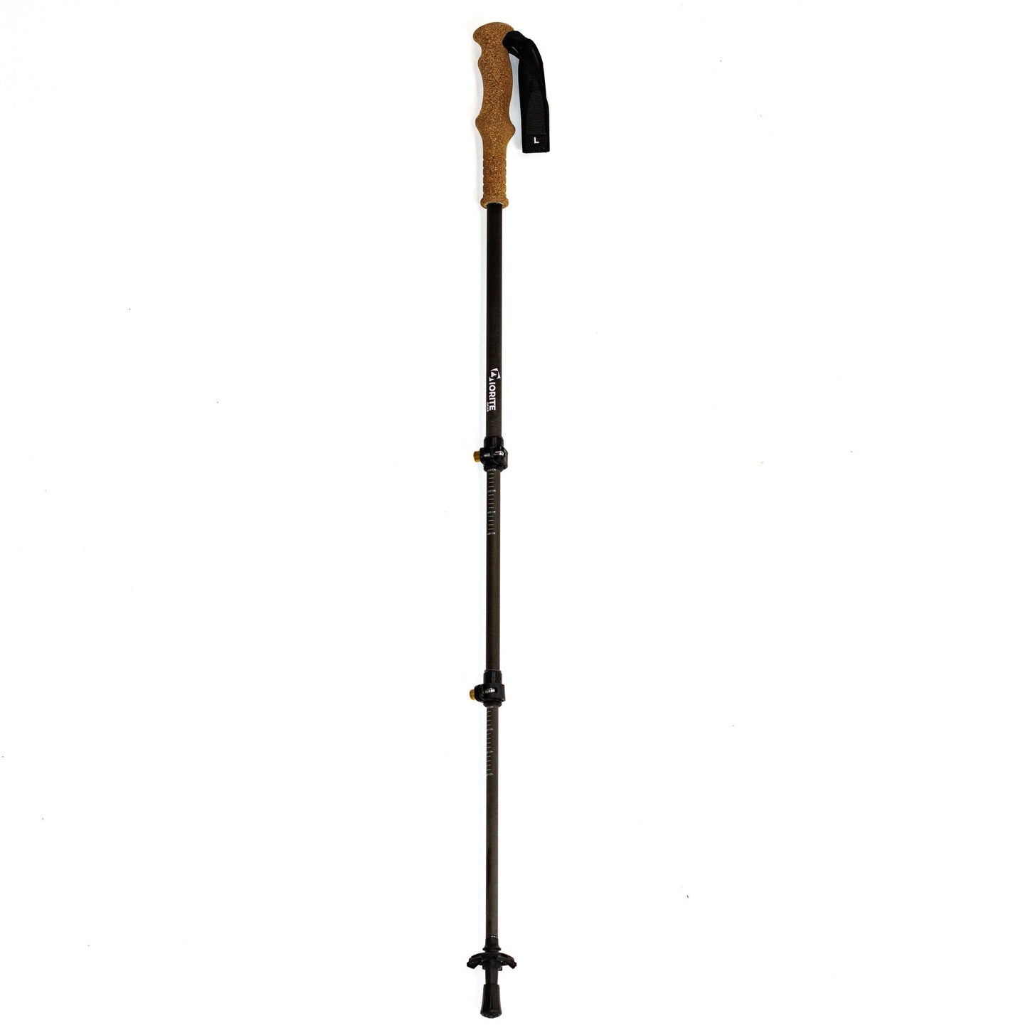 Single Diorite Carbon Fiber Trekking Pole, Cork