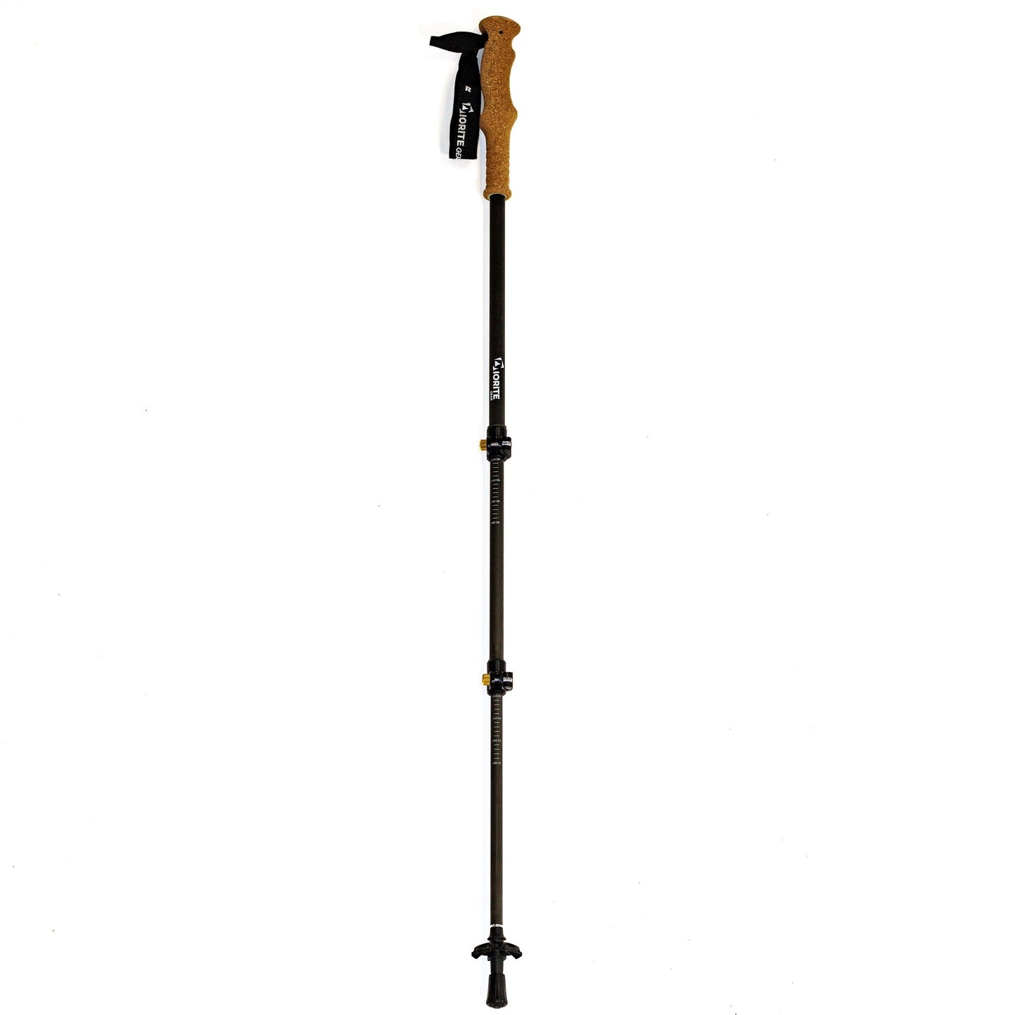 Refurbished Single Diorite Carbon Fiber Trekking Pole, Cork