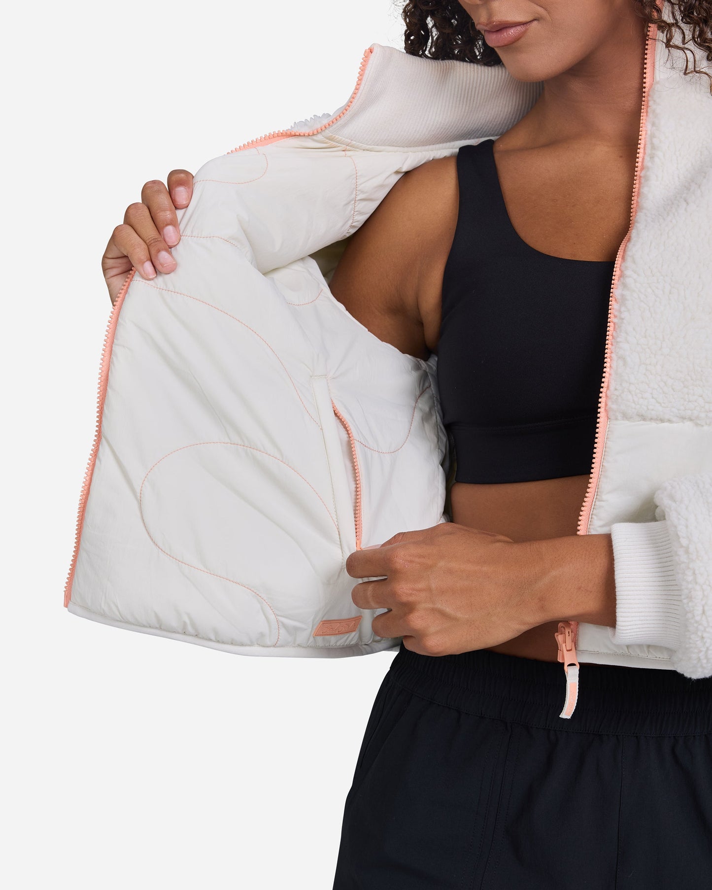 The Cozy Jacket - White Onyx