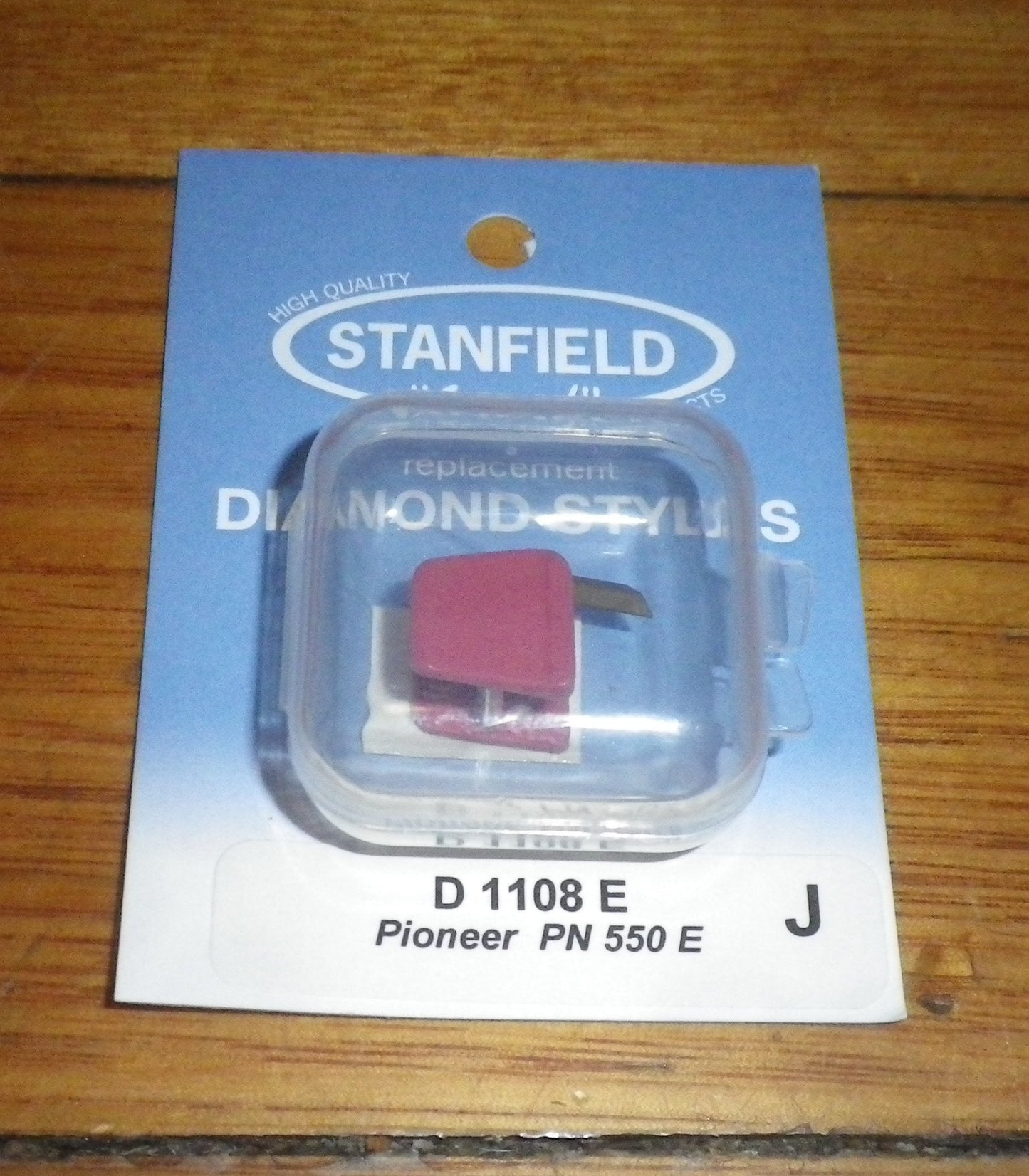 Pioneer PC550E, PC1000E Compatible Elliptical Turntable Stylus - Part # D1108E