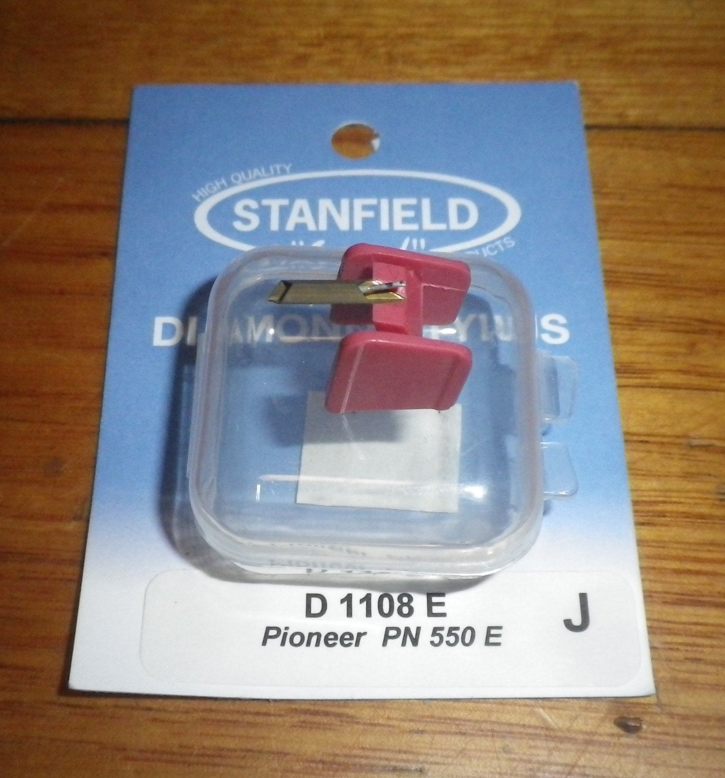 Pioneer PC550E, PC1000E Compatible Elliptical Turntable Stylus - Part # D1108E