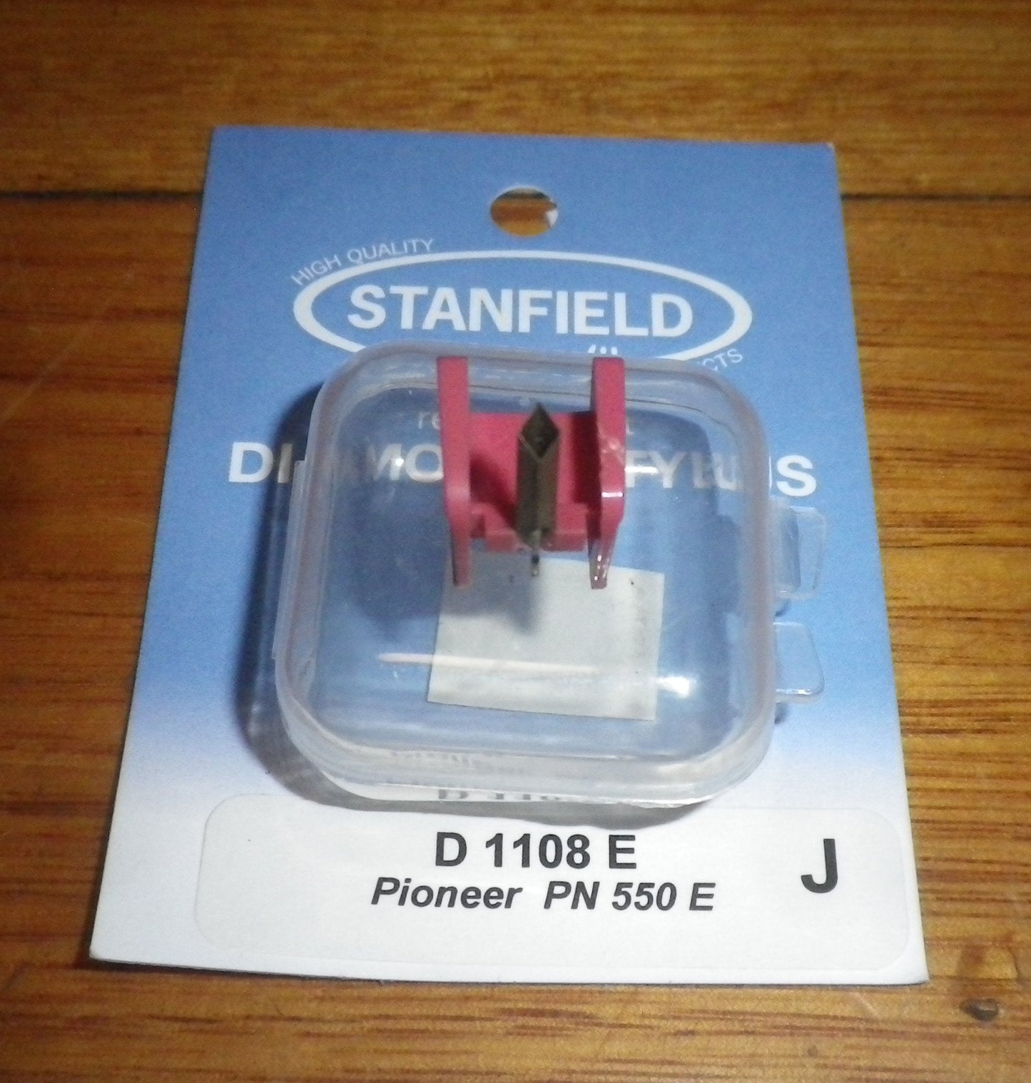 Pioneer PC550E, PC1000E Compatible Elliptical Turntable Stylus - Part # D1108E