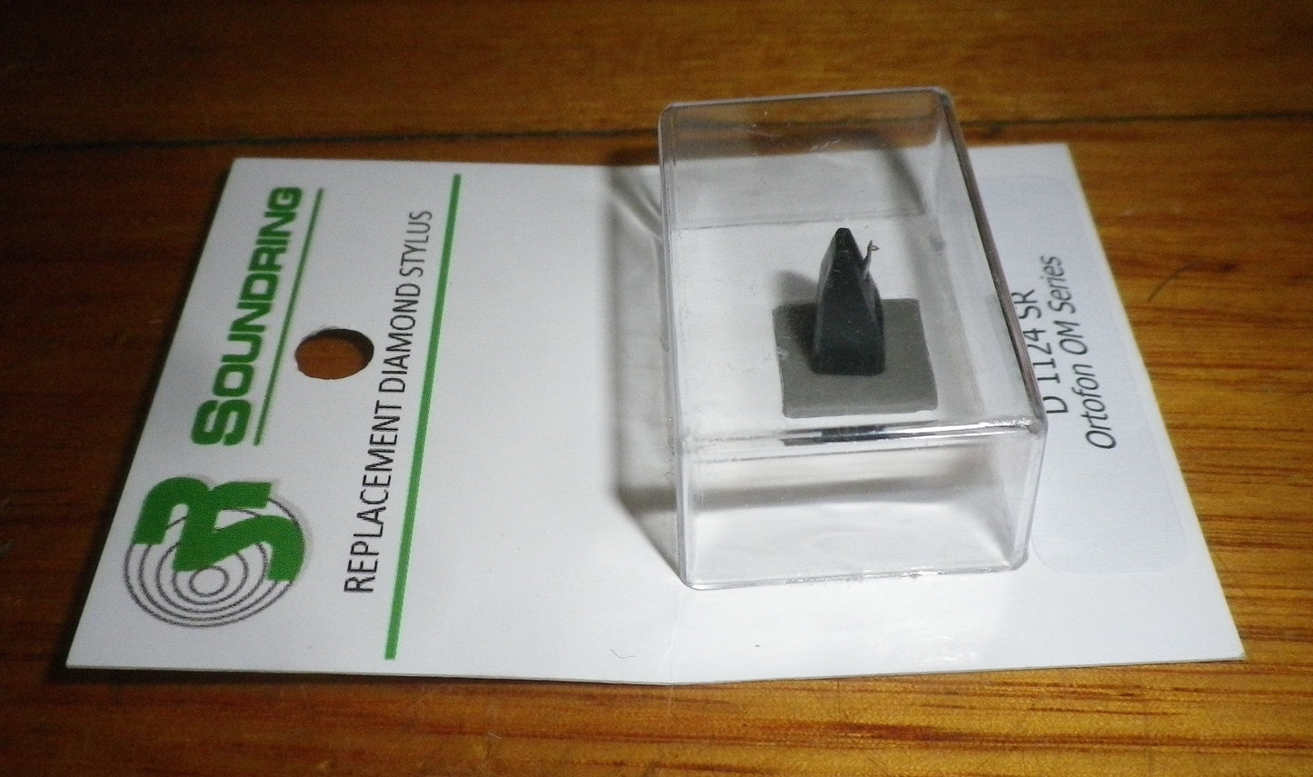 Audio Turntable Stylus - Fits Ortofon OM Series - Part # D1124SR