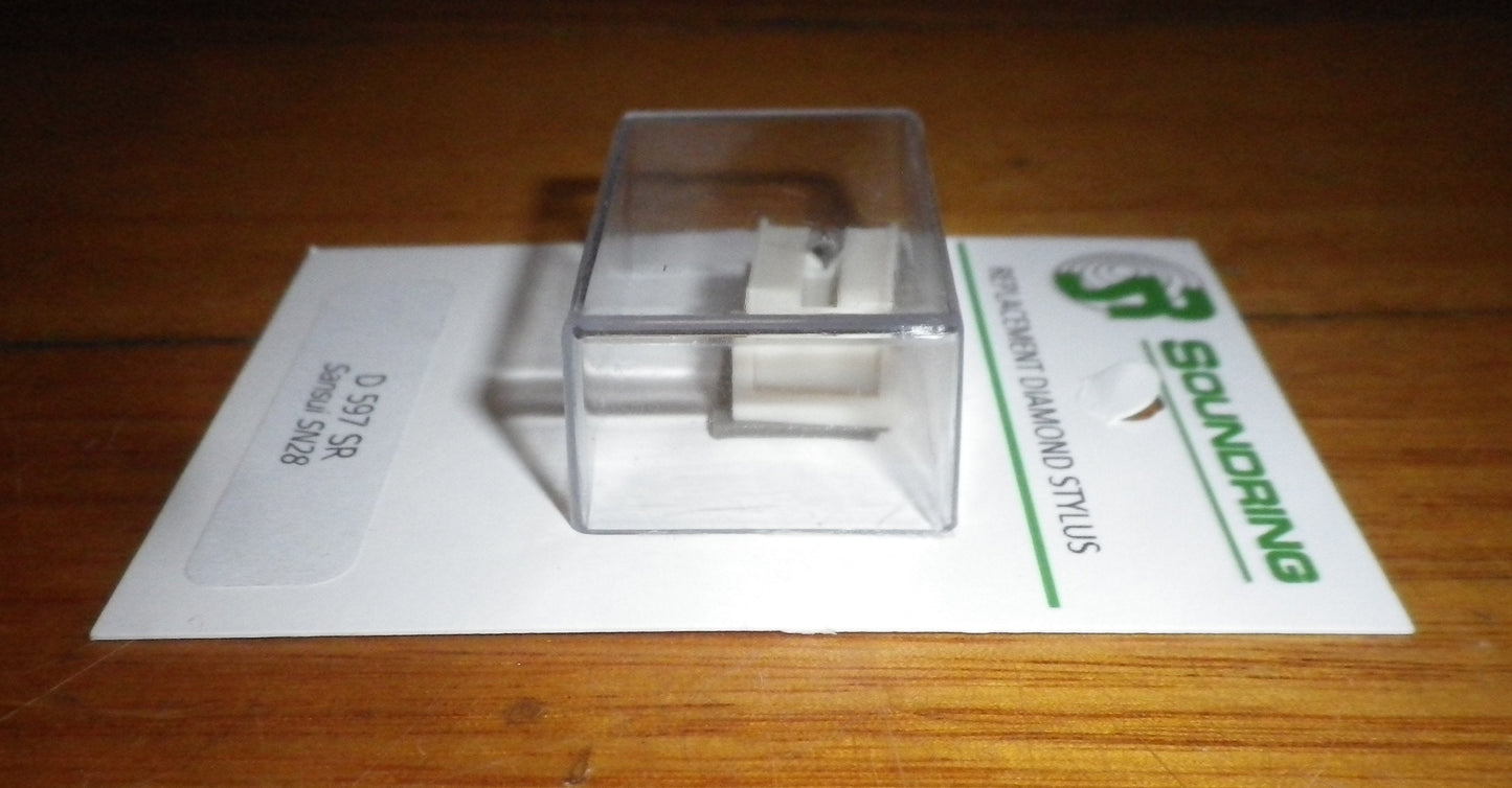 Sansui SN28 Compatible Turntable Stylus. - Soundring Part No. D597SR