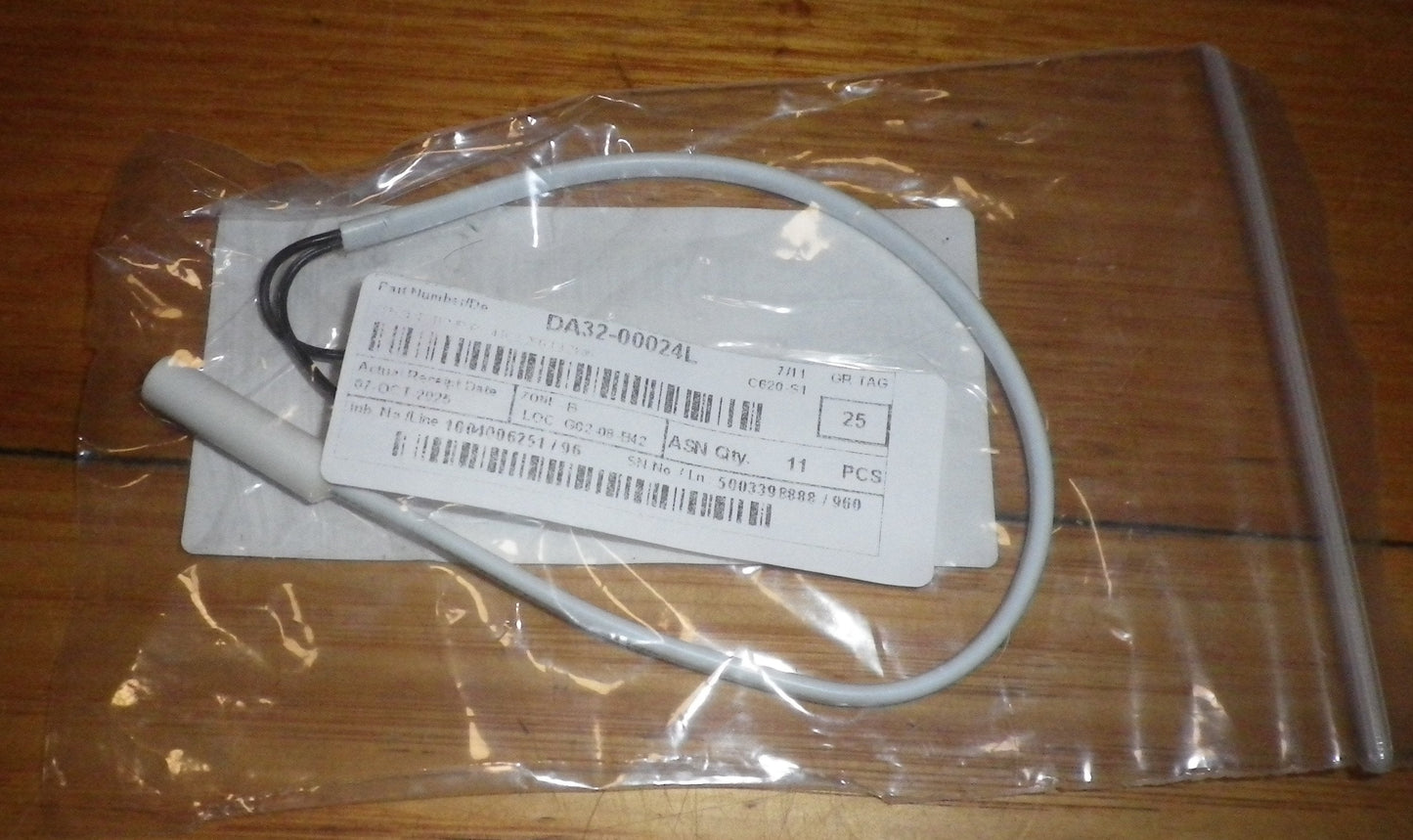 Samsung Fridge Defrost Temperature Sensor - Part # DA32-00024L