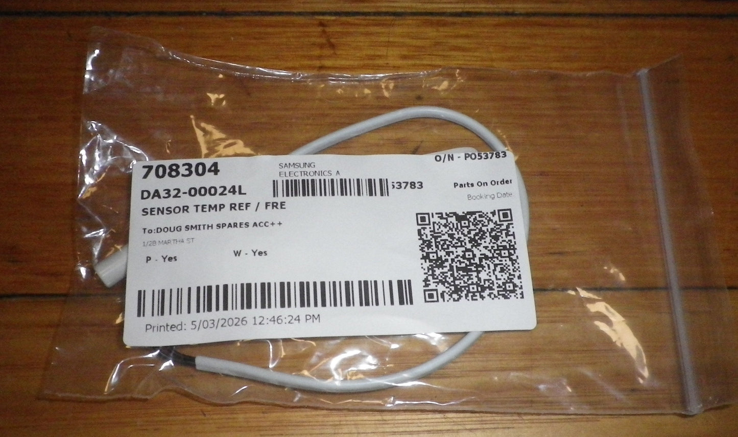 Samsung Fridge Defrost Temperature Sensor - Part # DA32-00024L