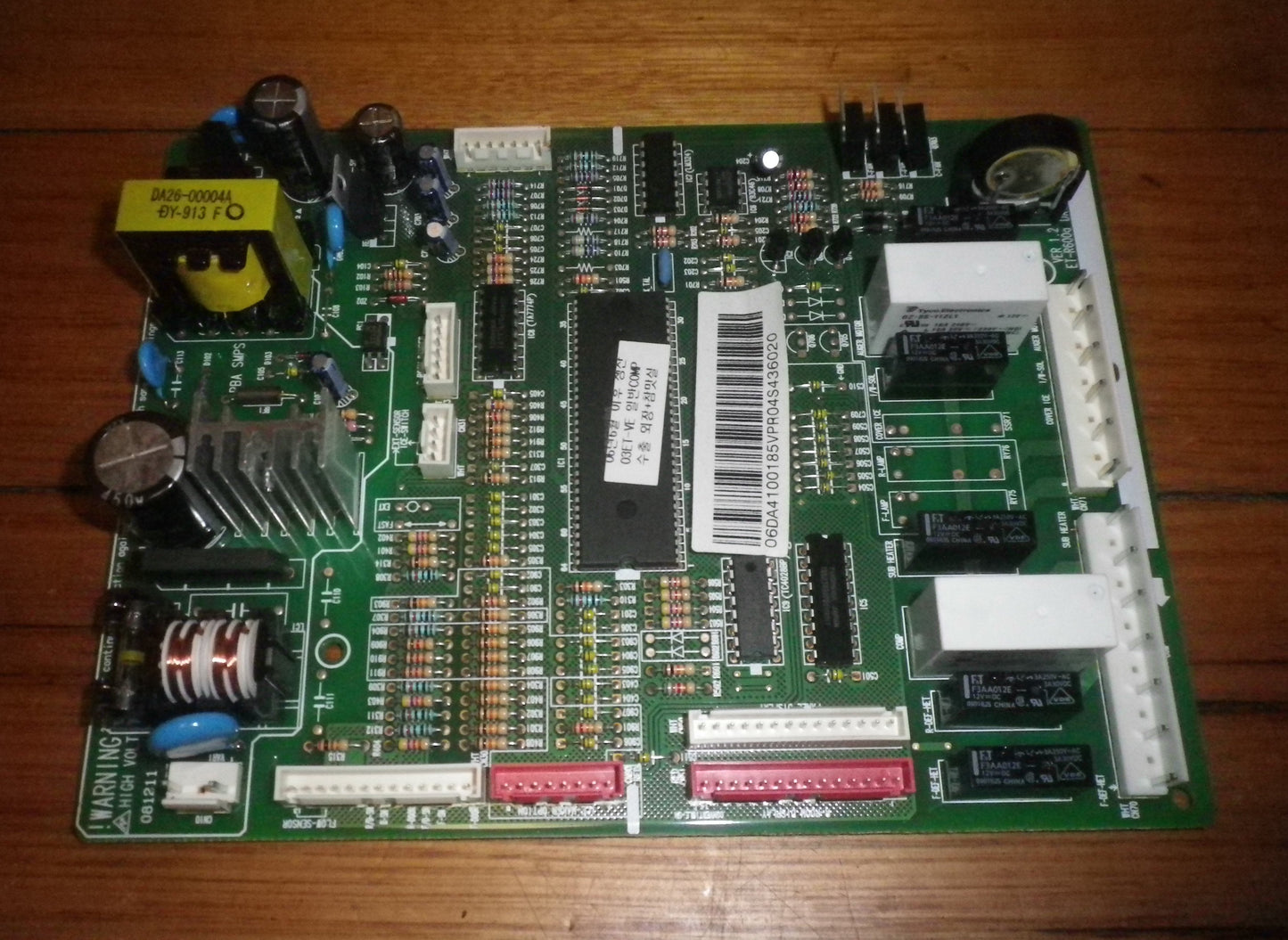 Samsung SRS619DHSS Fridge Main Control Module PCB - Part # DA41-00185V