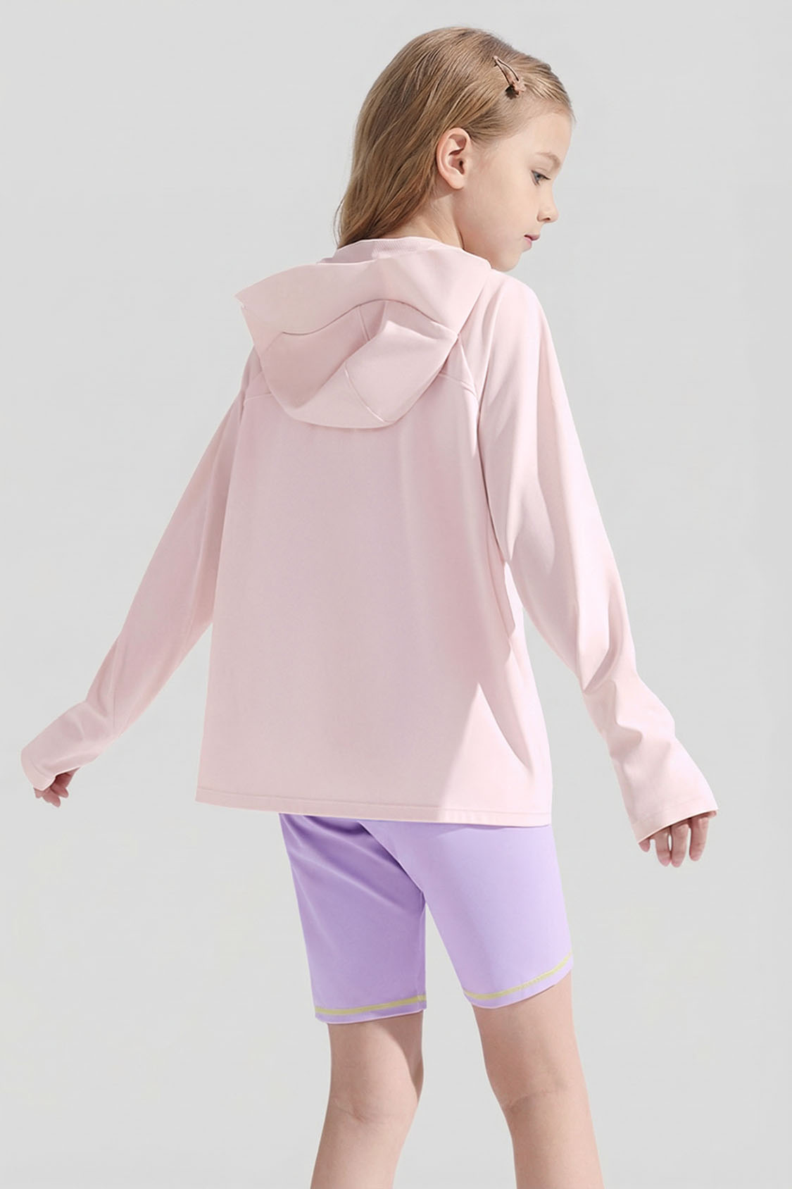 Kids' Quick-Dry Stretch Sun Protection Jacket UPF 50+ DS008