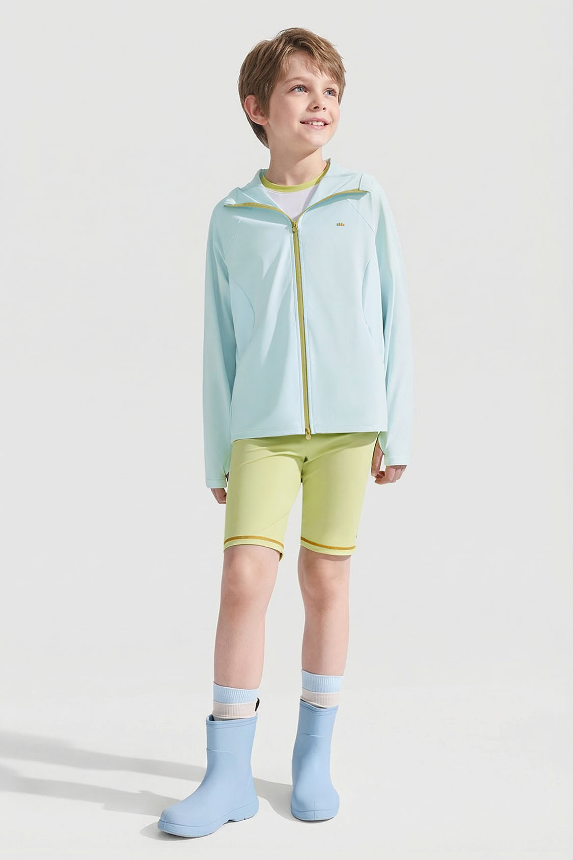 Kids' Quick-Dry Stretch Sun Protection Jacket UPF 50+ DS008