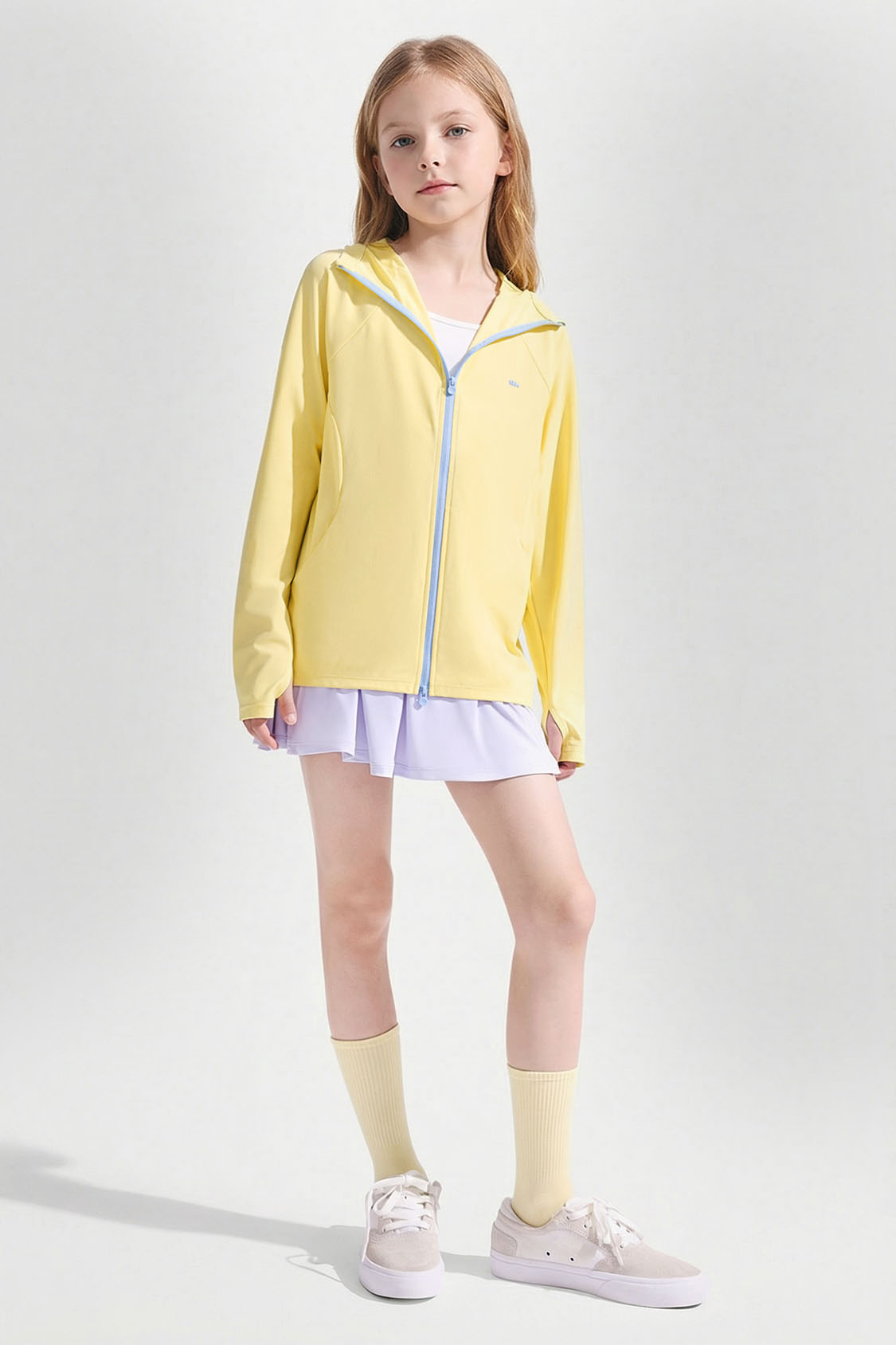 Kids' Quick-Dry Stretch Sun Protection Jacket UPF 50+ DS008