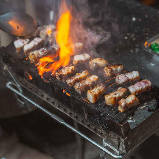[UNICONN-S GRILL/FIRE PIT] SET