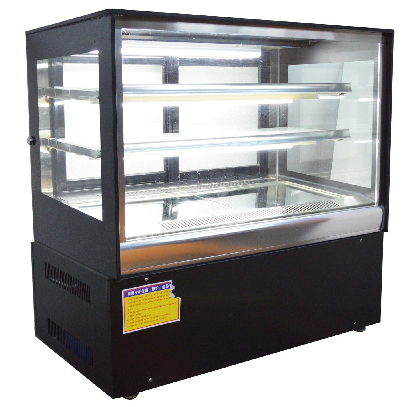 220V Countertop Refrigerated Cake Showcase