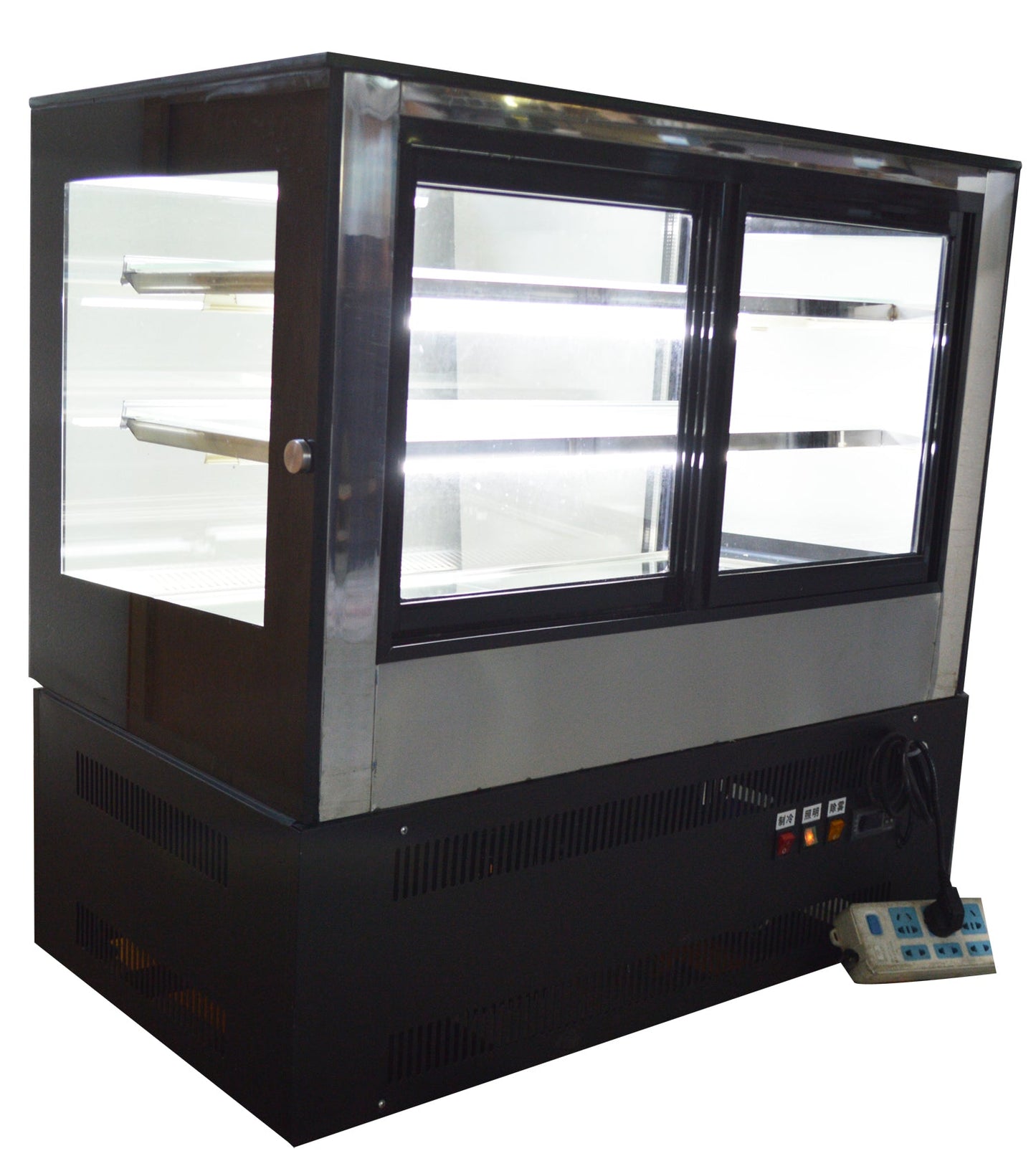 220V Countertop Refrigerated Cake Showcase