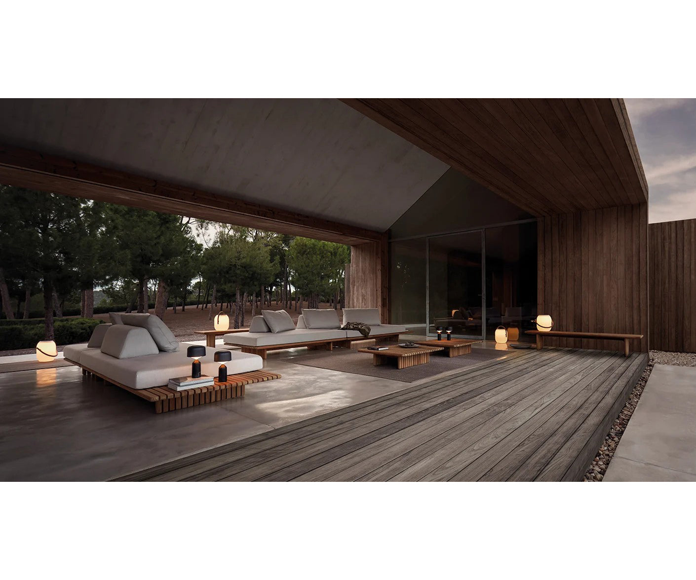 Deck Sofa Coffee Table