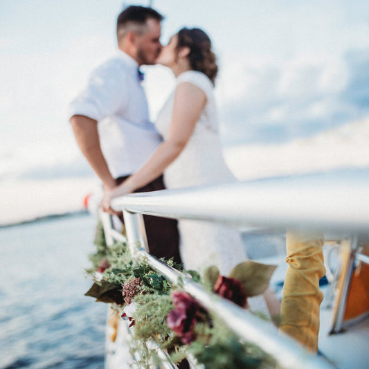Beach Ceremony & Sunset Cruise Wedding Reception (All Inclusive)