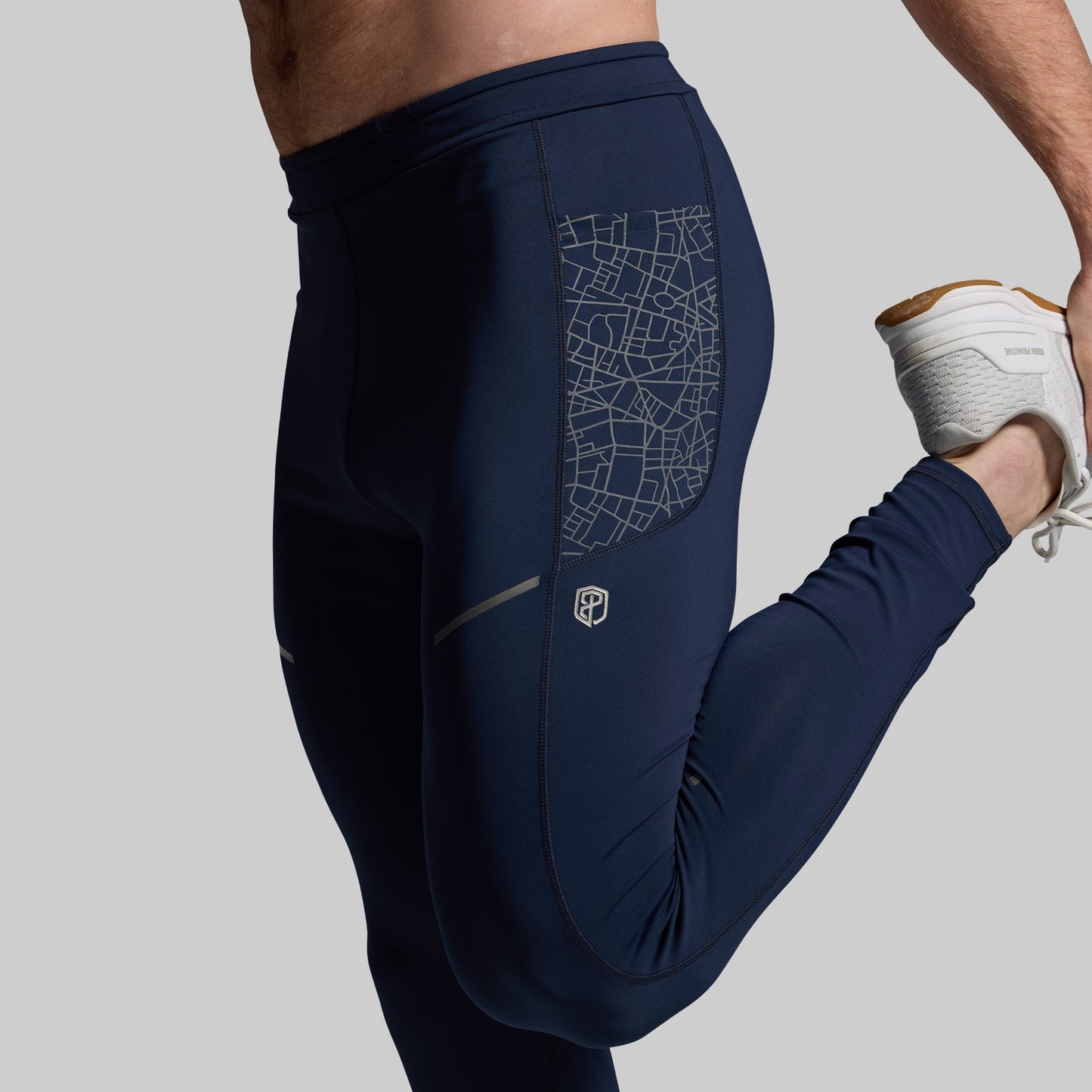 Men's Pace Running Tight (BP Navy)