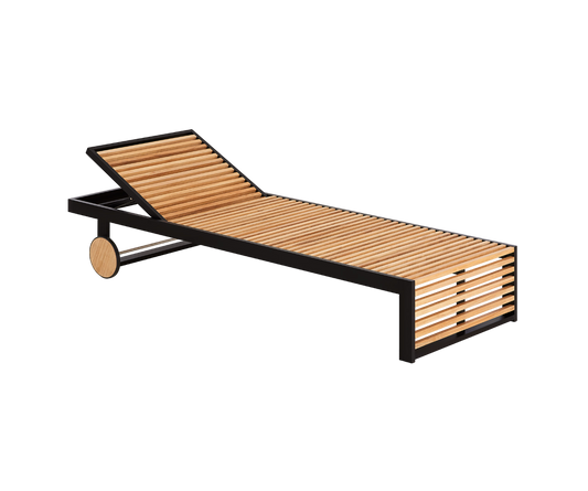 Dna Teak Chaise Lounge