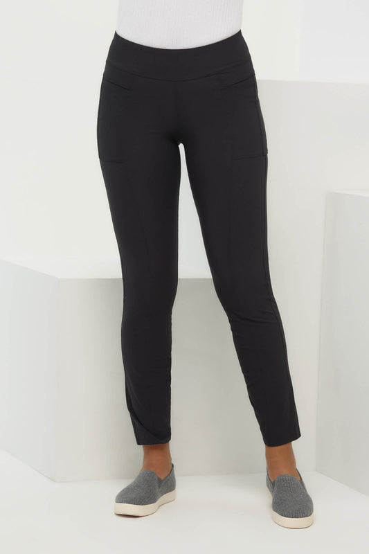 Dorah Stretch Fitted Pull On Pant