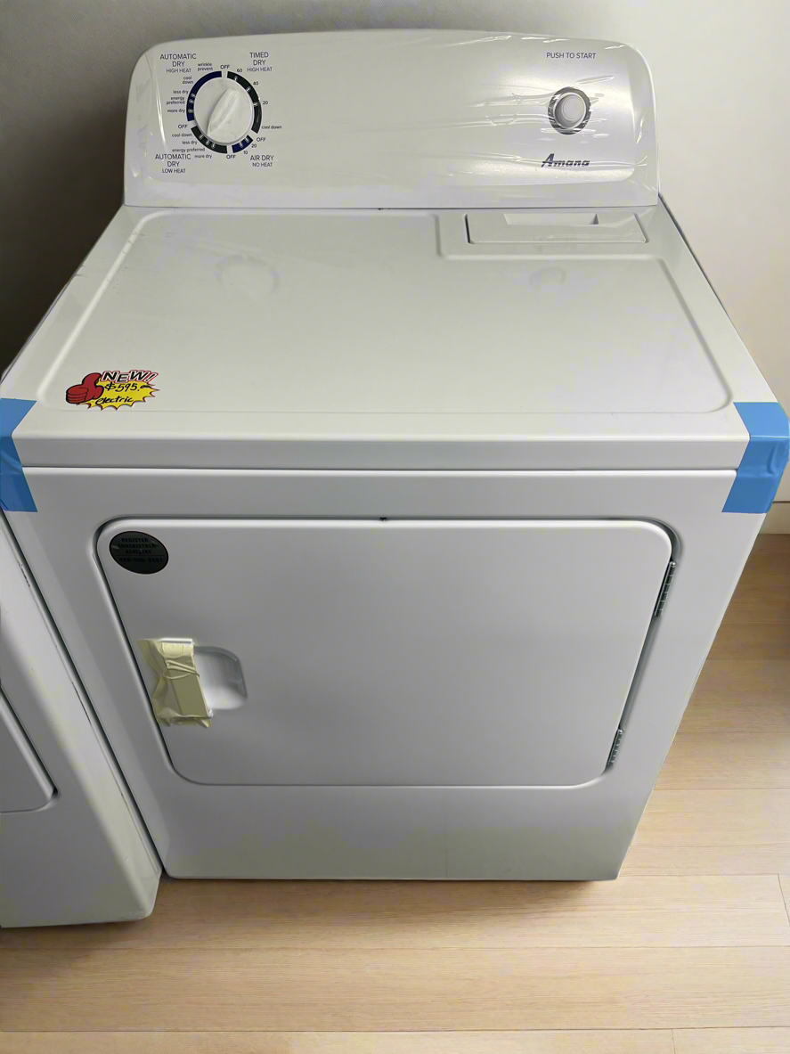 NEW!! Amana 6.5cu. ft.  Electric Dryer