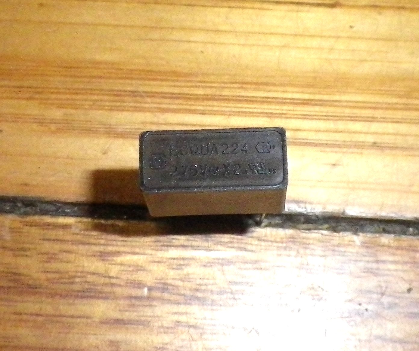 0.22uF 275VAC X2 Mains Suppression Capacitor - Part # ECQ-UAA224T1