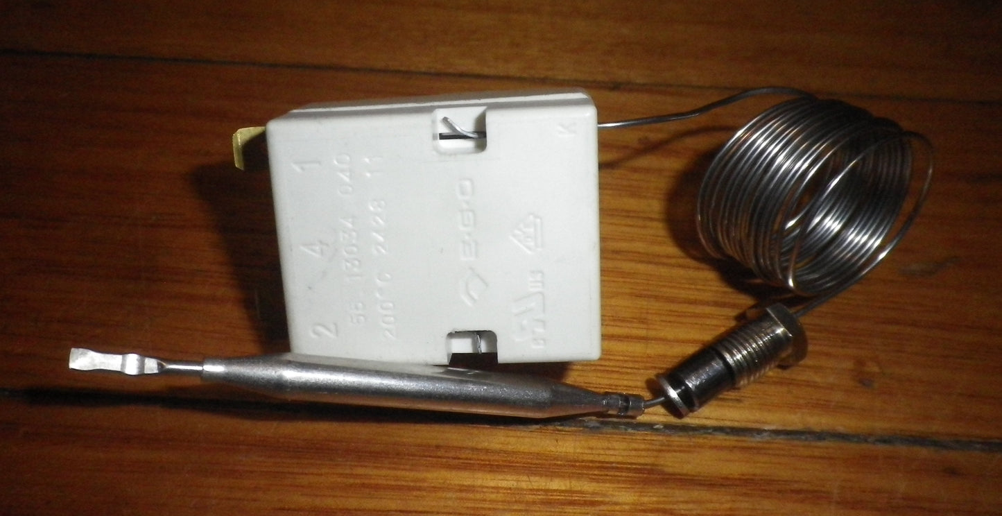 Ego Deep Oil Fryer Thermostat 60-200 degC with Gland - Part No. 55.13034.040