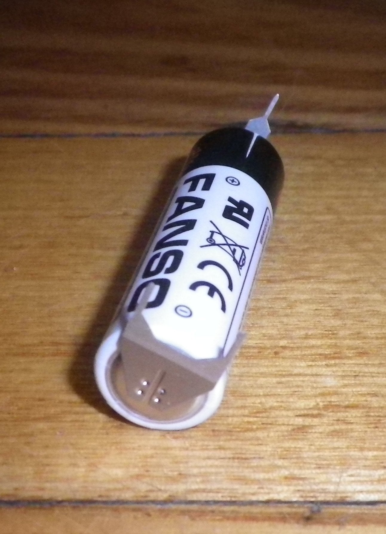 Fanso 3.6Volt AA Lithium Battery with PCB Mount Terminals - Part # ER14505H/3PF